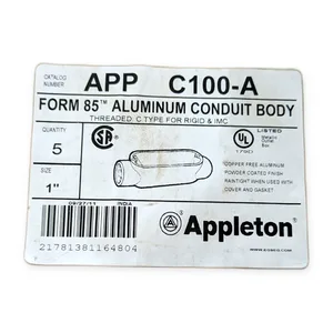 Appleton C100-A Conduit