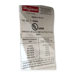 Hoffman F-44WN3 Wire Way Industrial Enclosure – actual item, photo 1 of 6