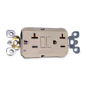 Leviton N7899 Slim GFCI Receptacle Outlet – actual item, photo 1 of 4