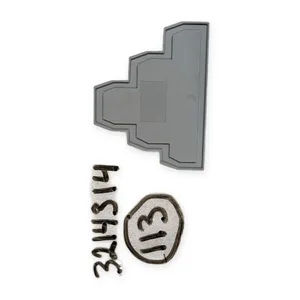 Phoenix Contact 3214314 End Cover Gray Terminal Block