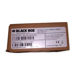Black Box LMC5022C-R3 Managed Media Converter