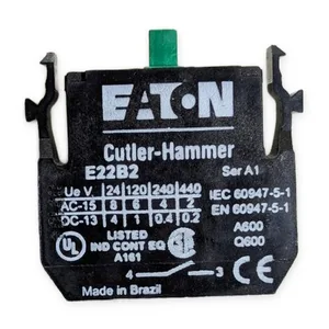 Eaton E22B2 Ser A1 Pushbutton Contact Block – actual item, photo 1 of 6
