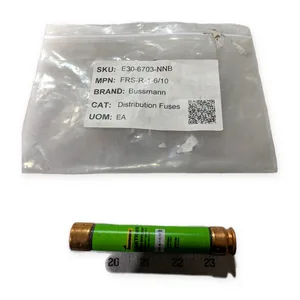 Bussmann FRS-R-1-6/10 Fusetron Time-Delay Fuse – actual item, photo 1 of 7