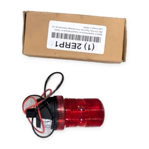 Grainger 2ERP1 Red Strobe Warning Light Beacon – actual item, photo 1 of 6