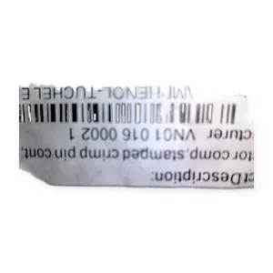 Amphenol VN0101600021 Tuchel Crimp Pin Contact