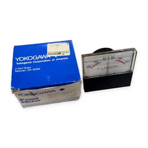 Yokogawa 50-0-50MU Analog DC Ammeter Panel Meter