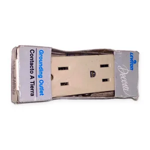Leviton 5325-ISP Decora Duplex Receptacle – actual item, photo 1 of 4