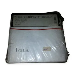Lotus 1-2-3 Release 3.1 DOS Spreadsheet Evaluation Copy Vintage 1990 Software