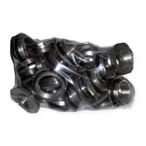 Stainless Steel Cable Gland Lock Nut Hex Locknut Lot of 31 Electrical Conduit