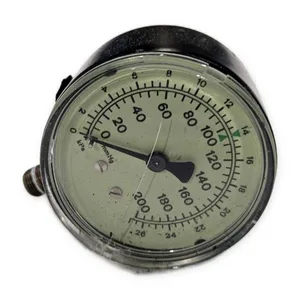 Pressure Gauge Stainless Steel 0-26 0-200 KPA PSI MM/HG