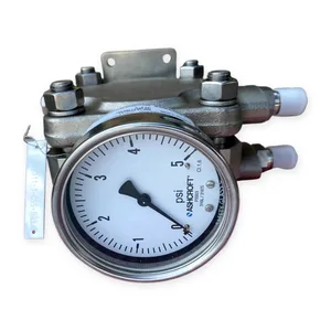 Ashcroft 105503SSD04LXC3C4NHYW Differential Pressure Gauge