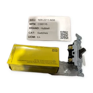 Hubbell CSB115 Toggle Switch