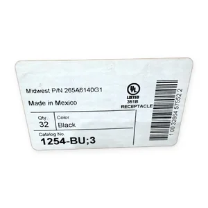 Eaton 1254-BU 3 NEMA Flush Receptacle