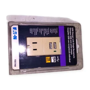 Eaton TR7740V-K Receptacle USB Charger