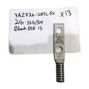 Burndy YAZV26-2NTC-FX 2/0-325/24 Black DIE 13 Lugs