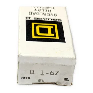Square D B1.67 Element Unit Motor Starter Coil