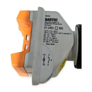 Bartec 07-3363-.100 Blue Illuminated Push Button