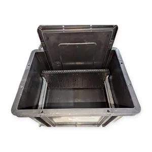 empty 8" WAFER transfer CONTAINER 30 SLOTS WAFER BOX