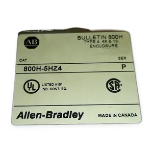 Allen-Bradley 800H-5HZ4R Enclosure Fiberglass Switches
