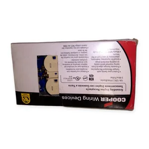 Cooper TR270V Grounding Duplex Receptacle