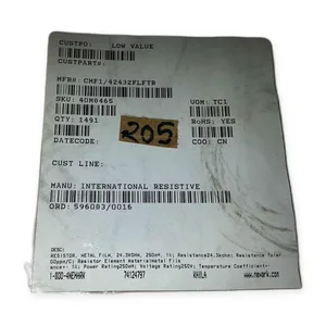 Vishay CMF1/42432FLFTR Precision Metal Film Resistor