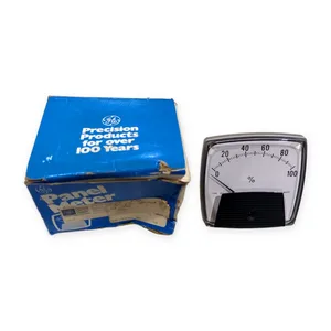 General Electric IO0YEARS Analog Milliammeter Panel Meter