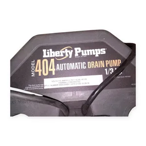 Liberty Pumps 404 Automatic Drain Pump 1/3 HP 115V Residential Sink Laundry
