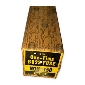 Bussmann One-Time Fuse
