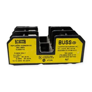 Bussmann BC6033B Fuse Holder Block