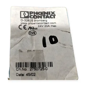 Phoenix Contact 2-PE/S-24AC-ST Terminal Block