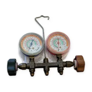 Imperial R-410A Gas Manifold with Gauge