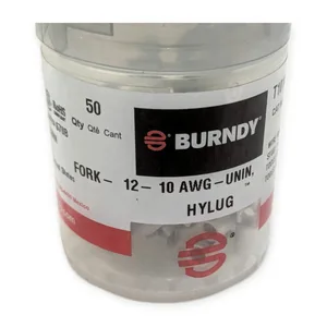 Burndy T1014F Uninsulated Fork Spade Terminal