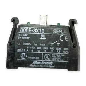 Allen-Bradley 800E-3X10 Push Button Contact Block