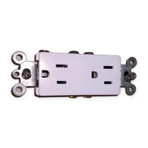 Leviton 5325-W Decora Duplex Receptacle