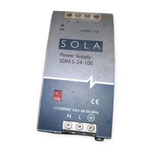 SolaHD 5-24-100 SDN DIN Rail Power Supply