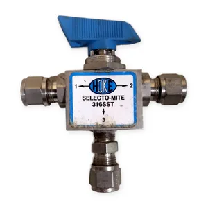 Hoke 7165G6Y Selecto-Mite Ball Valve