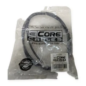 500-05 CORE BKEcore Cat5e Patch Cable