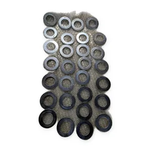 Plain Flat Washer Zinc Plated Steel Bright Silver Finish Industrial Fitting Part – actual item, photo 1 of 4