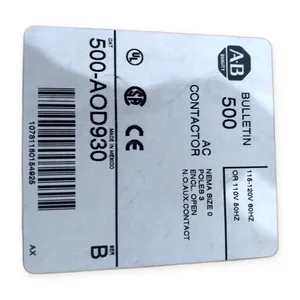 Allen-Bradley 500-AOD930 Bulletin AC Contactor