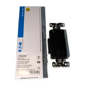 Eaton TR8362BK Receptacle – actual item, photo 1 of 3