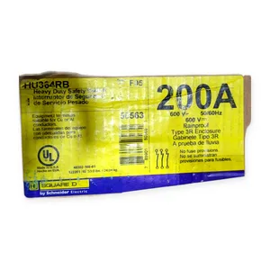 Square D HU364RB Heavy Duty Safety Switch