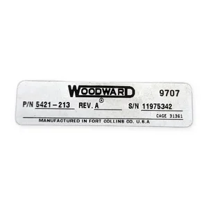 Woodward 5421-213 Cast Metal Enclosure Terminal