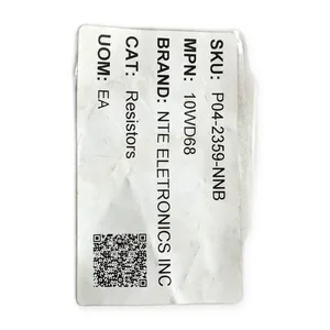 NTE 10WD68 Eletronics INC Resistor