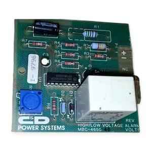 C&D Ratelco Voltage Alarm PCB Circuit Board