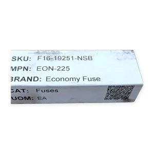 FPE EON-225 Economy One Time Cartridge Fuse – actual item, photo 1 of 4