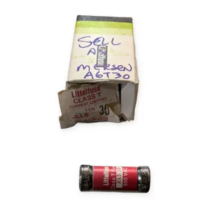 Litttlefuse Jlls 30 600VAC Class T Fuse (Lot of 2)