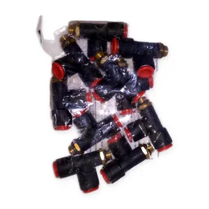 SMC KQY09-U01 One Touch Uni Male Run Tee Tube – actual item, photo 1 of 3