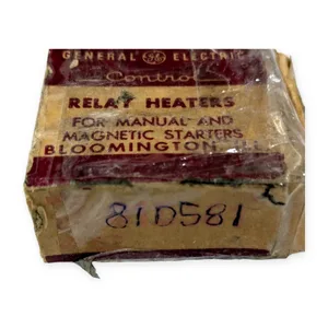 General Electric 81D581 Relay Heater Element Motor