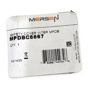 Mersen MPDBC6667 Cover Power Distribution Block
