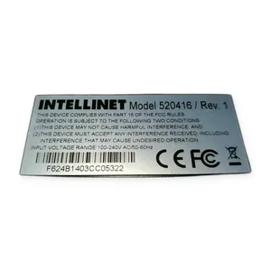 Intellinet 520416 Ethernet Rackmount Switch